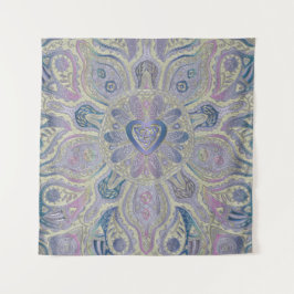 ケルト族のハートの結び目の曼荼羅の壁のタペストリー タペストリー