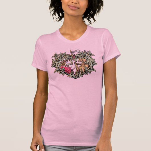 ケルト族のハート Tシャツ (正面)