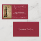 ケルト族のハープの名刺 名刺 (正面/裏面)