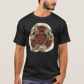 ケルト族のフェレットTriskel Tシャツ (正面)