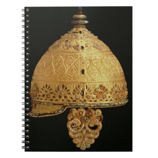 ケルト族のヘルメットはAgris、Charanteの第4 centurで見つけました ノートブック (正面)