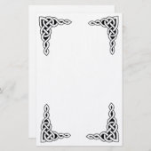 ケルト族のレース3の文房具 便箋 (正面/裏面)