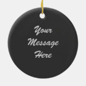 ケルト族の三位一体の盾 セラミックオーナメント (裏面)