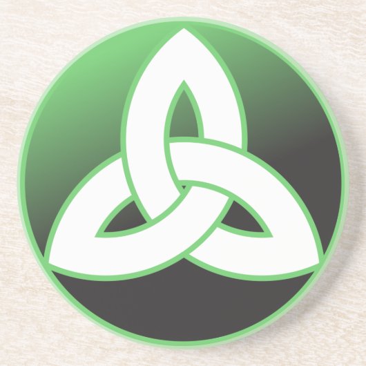 ケルト族の三位一体の結び目 コースター (正面)