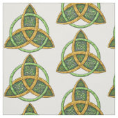 ケルト族の三位一体の結び目 ファブリック (見本)