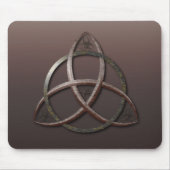ケルト族の三位一体の結び目 マウスパッド (正面)