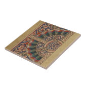 ケルト族の中世半円のデザイン タイル (側面)