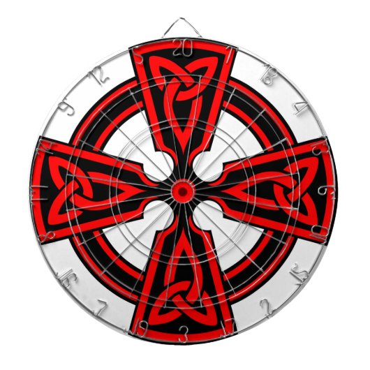 ケルト族の交差CELT/IRISH/IRELAND/IRISH/IRISHMAN ダーツボード (正面)