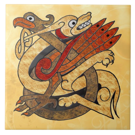 ケルト族の創造物 タイル (正面)