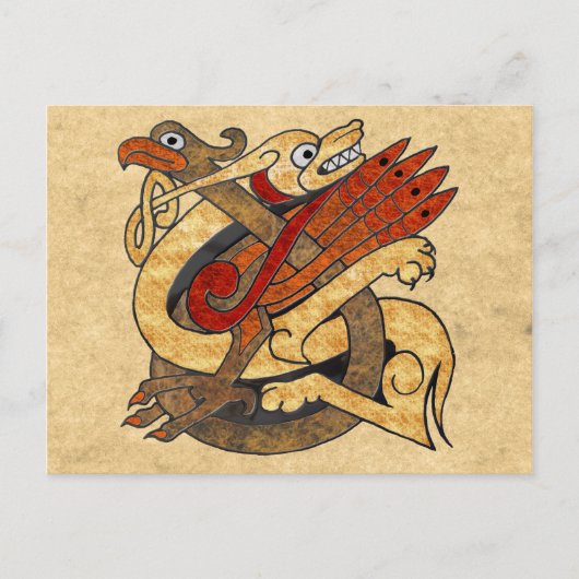 ケルト族の創造物 ポストカード (正面)