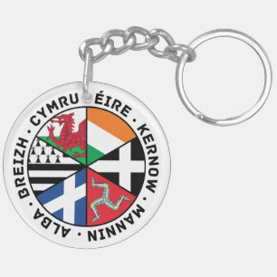 ケルト族の国家の旗 キーホルダー