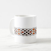 ケルト族の強さバンドマグ コーヒーマグカップ (正面左)