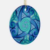 ケルト族の惑星のオーナメント セラミックオーナメント (右)