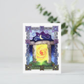 ケルト族の戸口 ポストカード (スタンド正面)