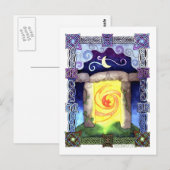 ケルト族の戸口 ポストカード (正面/裏面)