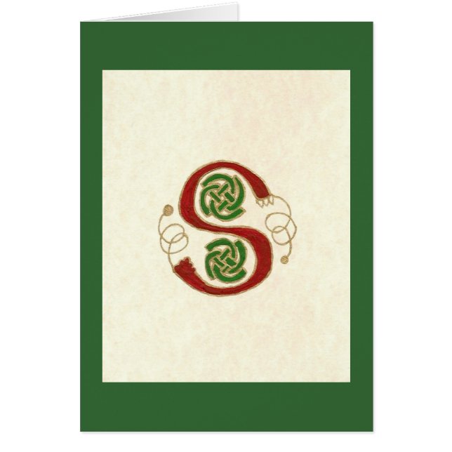 ケルト族の手紙S (正面)