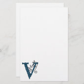 ケルト族の手紙Vの文房具 便箋 (正面/裏面)