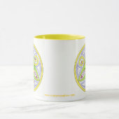 ケルト族の曼荼羅のマグ マグカップ (中央)