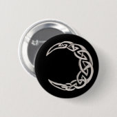 ケルト族の月 缶バッジ (正面&裏面)