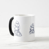 ケルト族の母性愛の結び目の変形させるマグ モーフィングマグカップ (正面左)