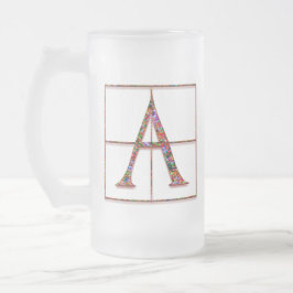 "ケルト族の煉瓦"カスタムなモノグラムのマグ フロストグラスビールジョッキ