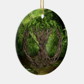 ケルト族の生命の樹 セラミックオーナメント (右)