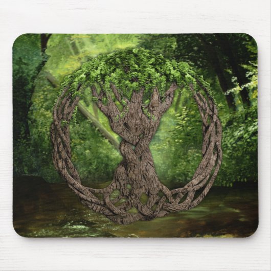 ケルト族の生命の樹 マウスパッド (正面)