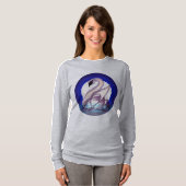 ケルト族の白鳥 Tシャツ (正面フル)