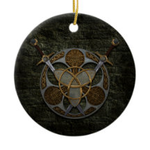 ケルト族の盾および剣