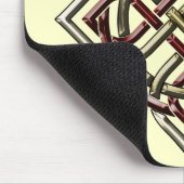 ケルト族の盾の結び目のマウスパッド マウスパッド (コーナー)