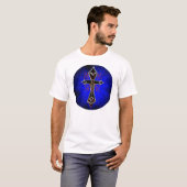 ケルト族の種族の十字のTシャツ Tシャツ (正面フル)