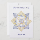 ケルト族の結婚の結び目の招待状 招待状 (正面)