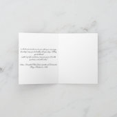 ケルト族の結婚式招待状 招待状 (内部)