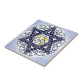 ケルト族の芸術のダビデの星 タイル (側面)