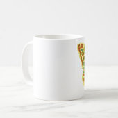 ケルト族の蝶マグ コーヒーマグカップ (正面左)