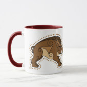 ケルト族の雄豚 マグカップ (左)