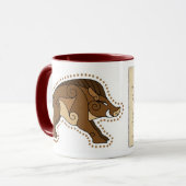 ケルト族の雄豚 マグカップ (正面左)