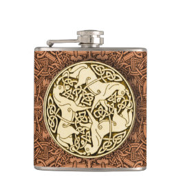 ケルト族の馬のフラスコ フラスク