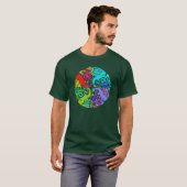 ケルト族の馬のTシャツ Tシャツ (正面フル)