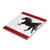 ケルト族の馬2 タイル (側面)