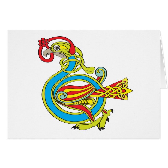 ケルト族の鳥 (正面横)