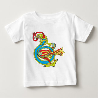 ケルト族の鳥 ベビーTシャツ