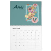 ケルト族の(占星術の)十二宮図のカレンダー カレンダー (3月 2026)