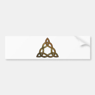 ケルト族のtriquetra バンパーステッカー