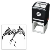 ケルト族トライバル白黒 セルフインキングスタンプ (インサイチュ)