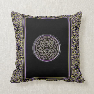 ケルト族フレームおよび金属ケルト結び目模様の装飾用クッション クッション