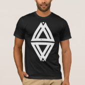 ケルト族三角形 Tシャツ (正面)