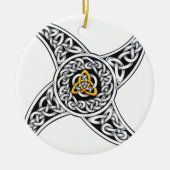 ケルト族戦士の記号 セラミックオーナメント (正面)