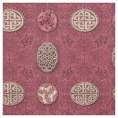 ケルト族犬、馬および鳥 ファブリック (見本)