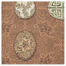 ケルト族犬、馬および鳥 ファブリック